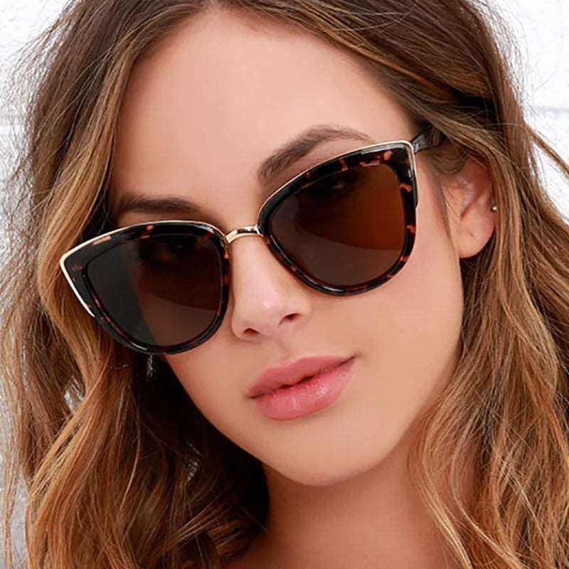 Trendy Wholesale 2024 cat eye fashion glasses For Outdoor Sports